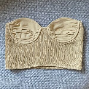 Zara strapless top